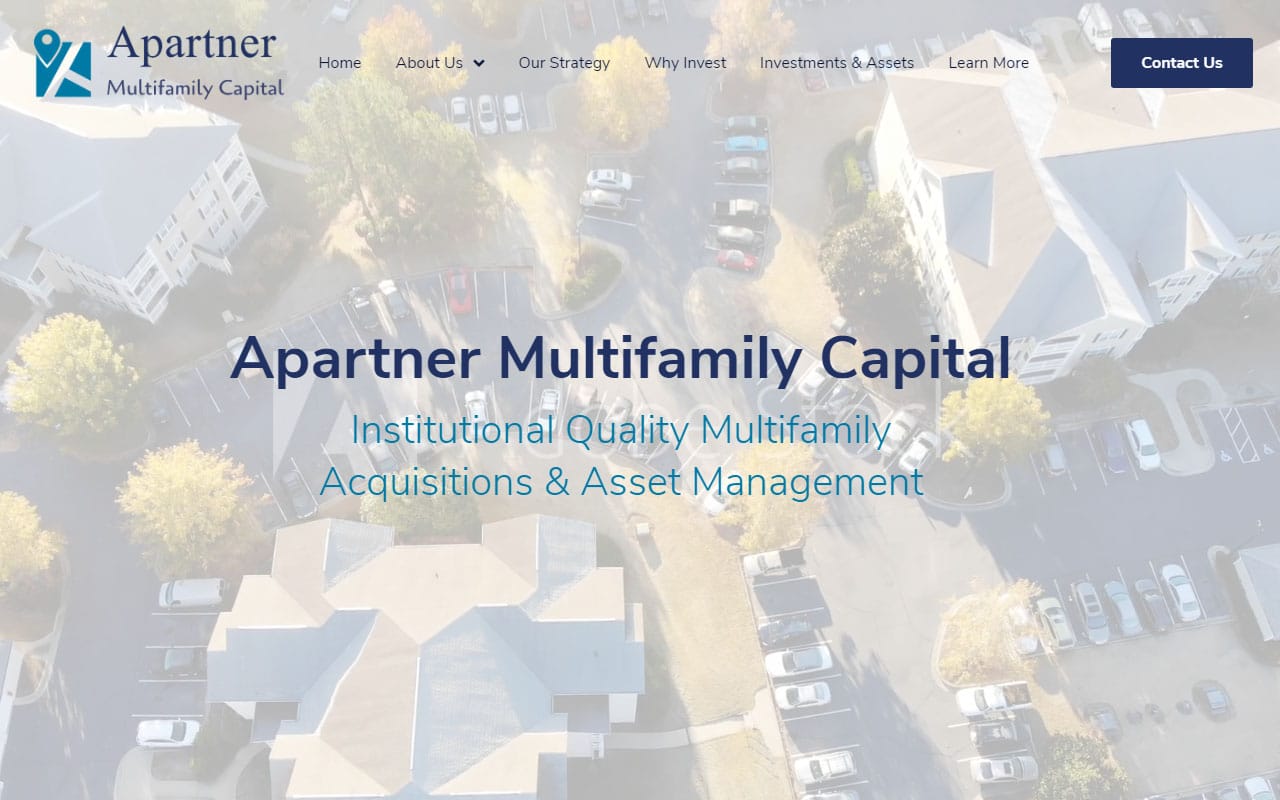 asset management website design agency