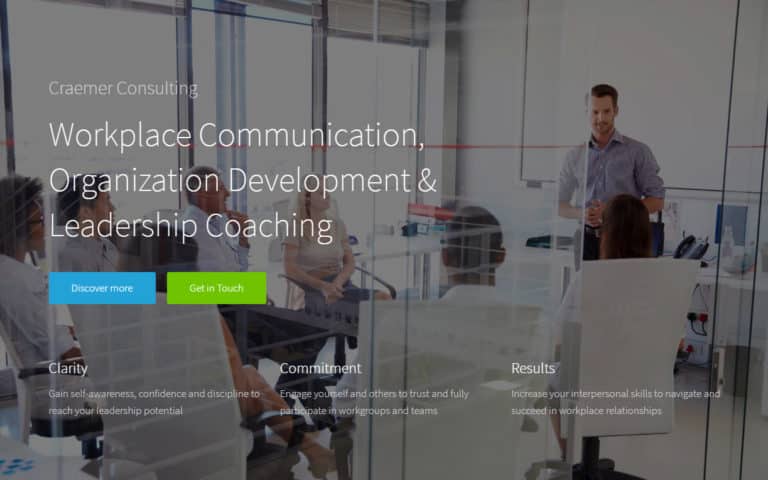 management consulting website design Miami