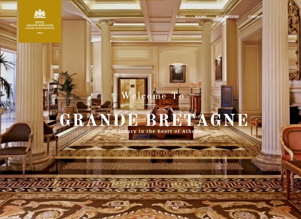 sociolus web design luxury hotel