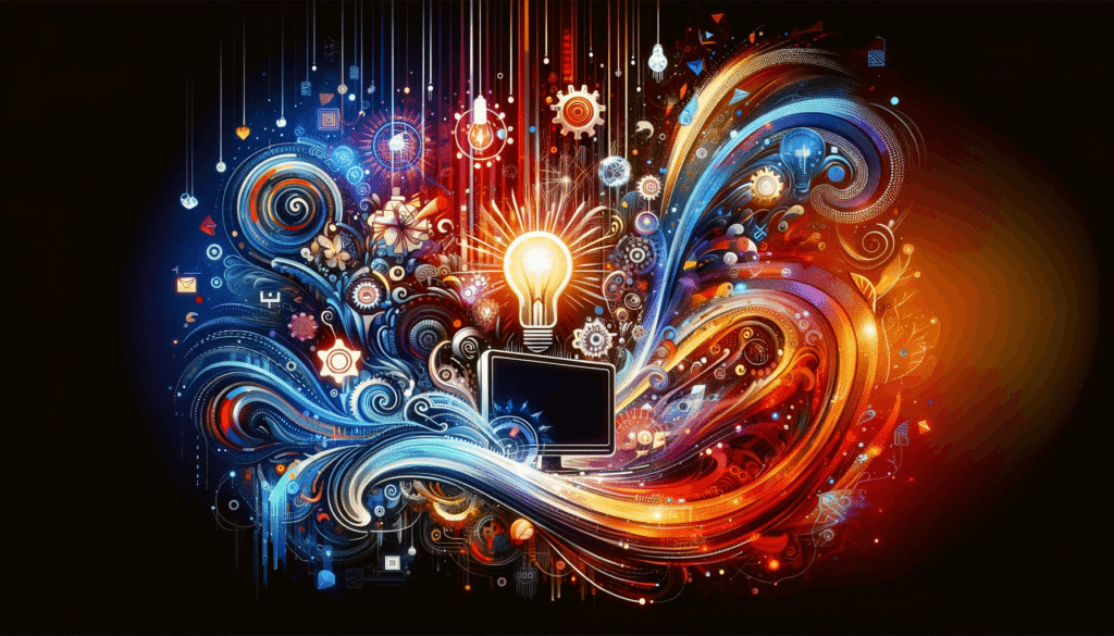 DALL%C2%B7E 2023 12 19 16.54.15 A captivating full width image illustrating the theme How to Create Awesome ChatGPT Prompts with no white spaces. The design should be rich and fu 2