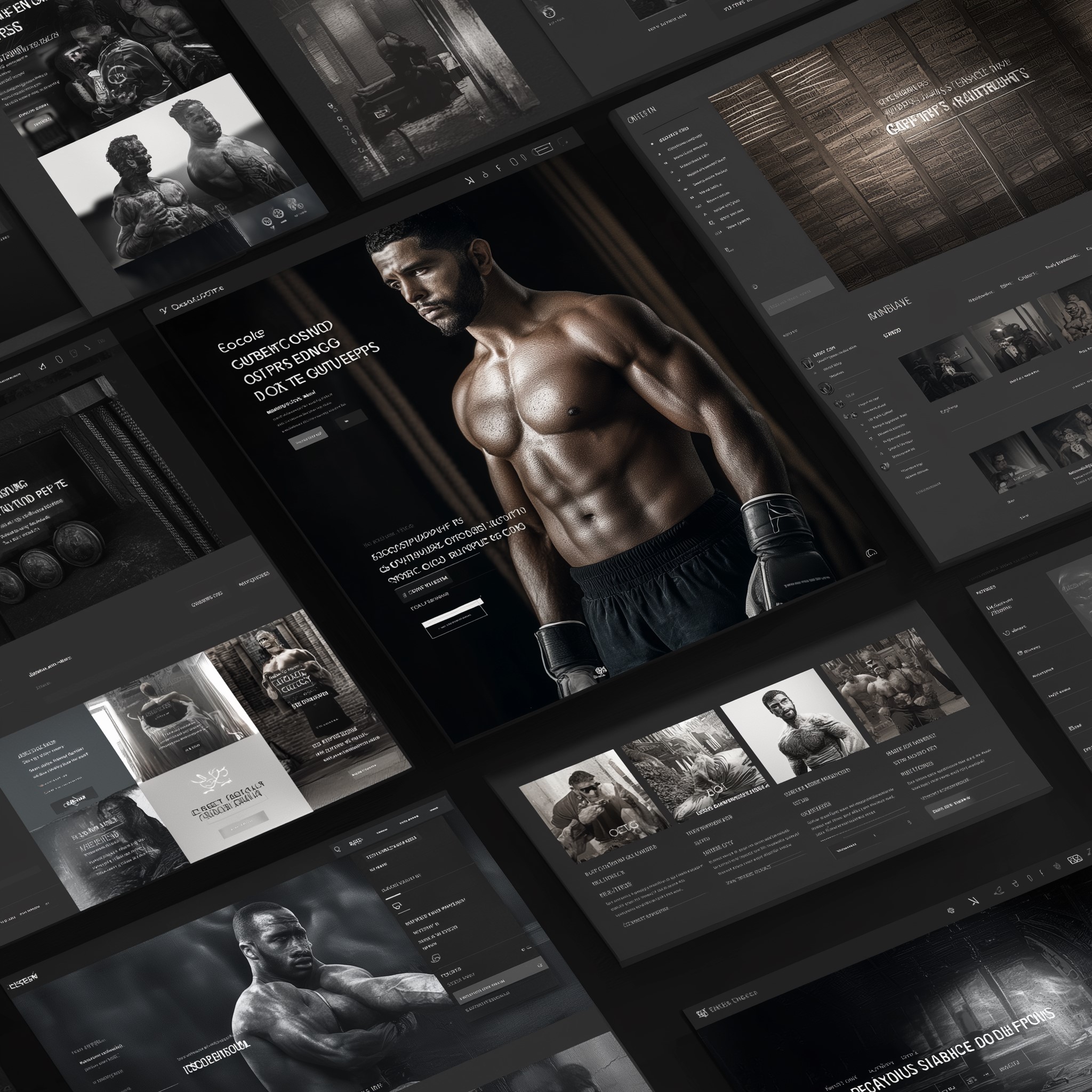 u5546214358 creat a visual of A luxury editorial web interface 2512e279 9290 48cc 84ec 5f2282bb95d2