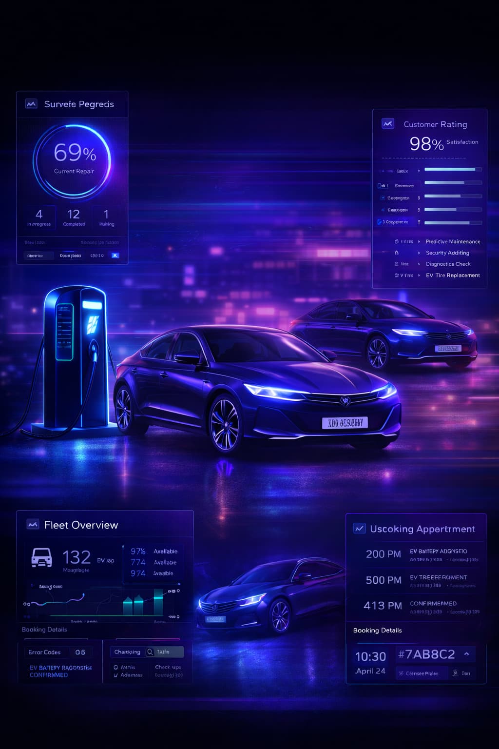 Web design for automotive, EV charging and car detailing businesses by Core Concepts