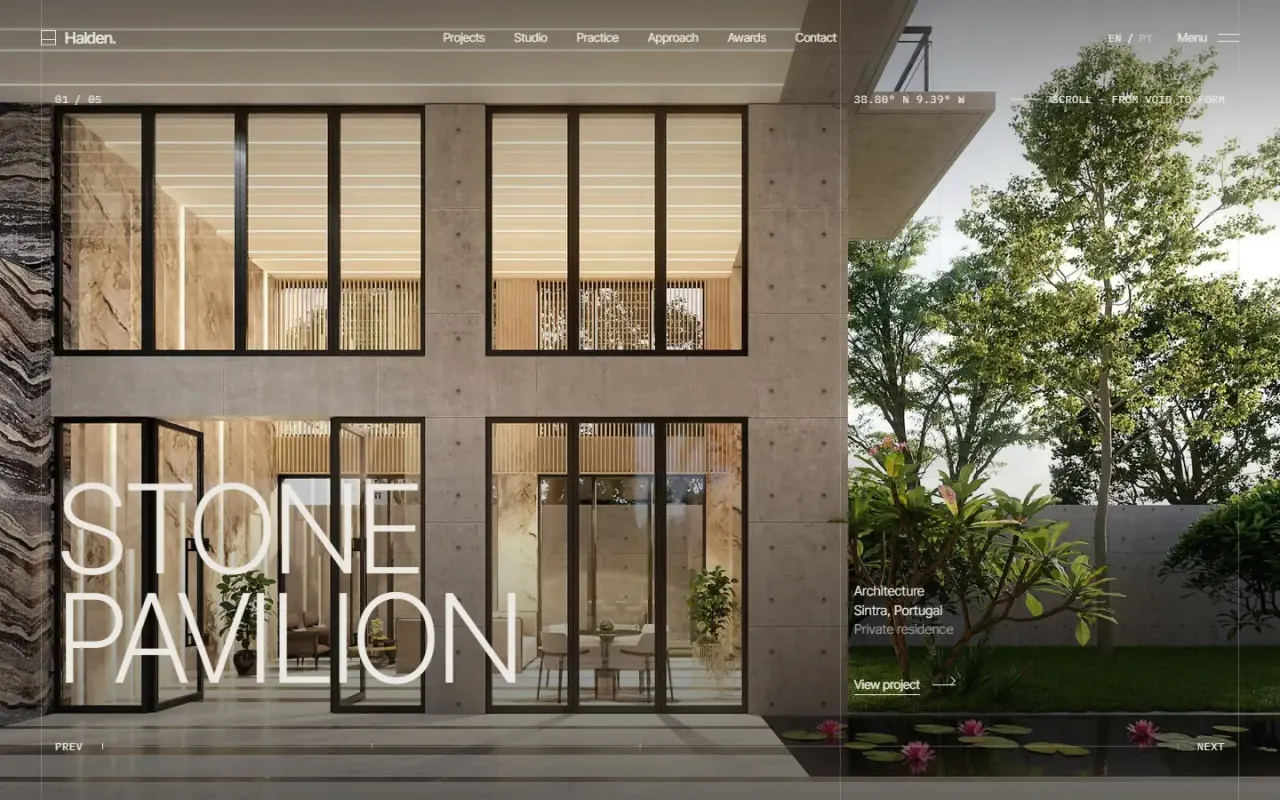 Portfolio 42 halden architecture studio website 1