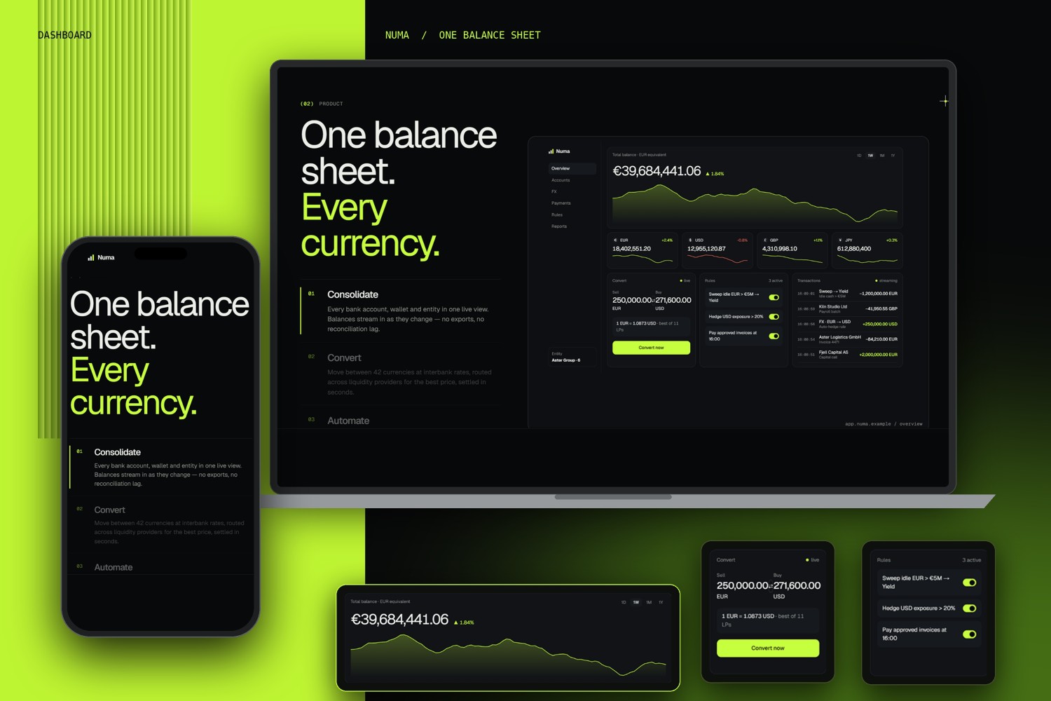 Fintech Web Design
